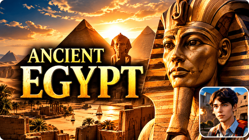 Generated Ancient Egypt Thumbnail